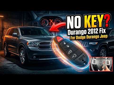 Dodge Durango Jeep 2012-13 Fobik Smart Key Programming | Jeep Proximity Key Fob (No Key Detected)