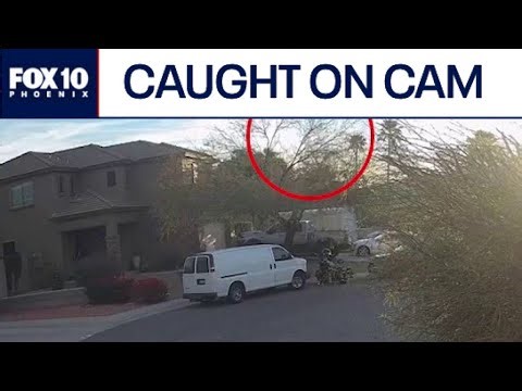 Surveillance cam captures plane crash into 2 Phoenix homes | FOX 10 Phoenix