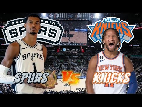 New York Knicks vs San Antonio Spurs Live Play by Play & Scoreboard