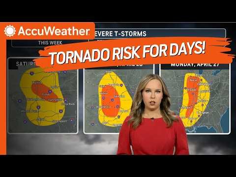 Critical Days-Long Severe Weather Pattern Developing