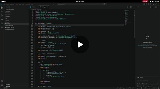 #python #pos #flet #softwaredevelopment #startup #retailtech #inventorymanagement | Shoaib Javeed