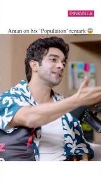 Aman Gandhi OPENS up about his 'Population' remark on Qazi 😮| #shorts #trending #entertainment