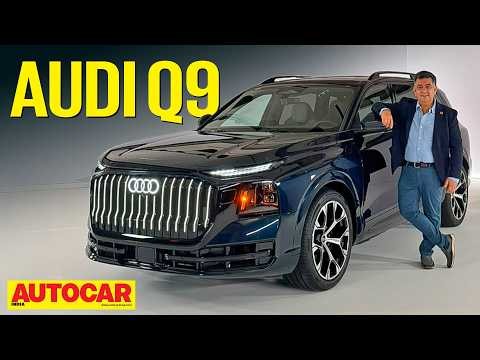 Audi Q9 - XL-sized flagship SUV to rival the X7 and GLS | First Look | Autocar India