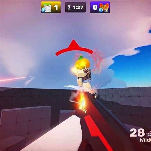 Your Aim, Your Wildcat Skin #robloxrivals