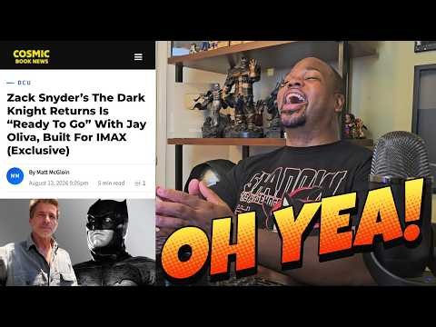 Zack Snyder's THE DARK KNIGHT RETURNS is READY TO GO!