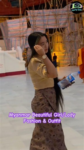 Myanmar Beautiful Girl/Lady Fashion & Outfit