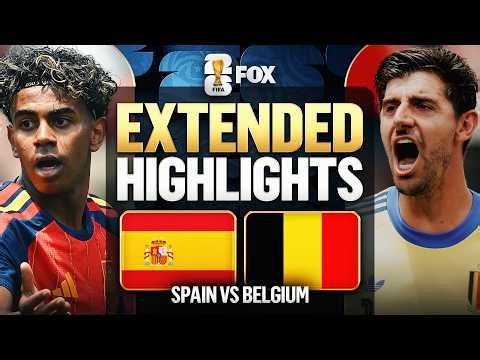 Spain vs Belgium Highlights 🌎🏆 2026 FIFA World Cup™ | Quarterfinals