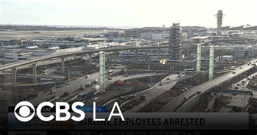 2 LAX employees arrested for allegedly smuggling drugs