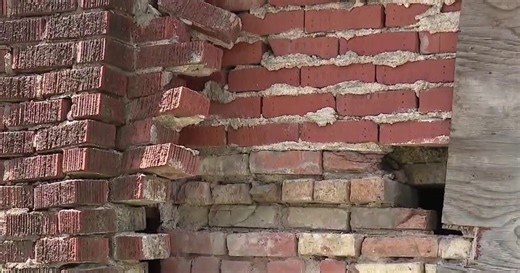 Detroit woman claims people have stolen bricks off her house multiple times