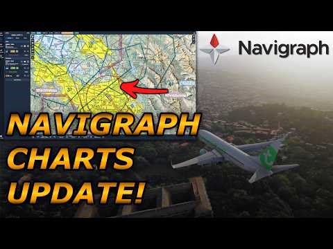 THE *NEW* NAVIGRAPH CHARTS UPDATE IS AWESOME! - Microsoft Flight Simulator