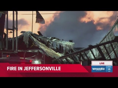 Southern Indiana restaurant collapses after building catches fire