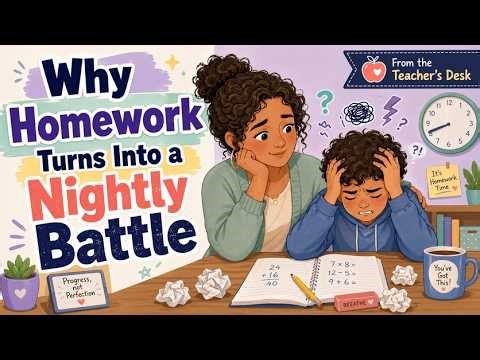 Episode 32 If Homework Ends in Tears Every Night, Watch This