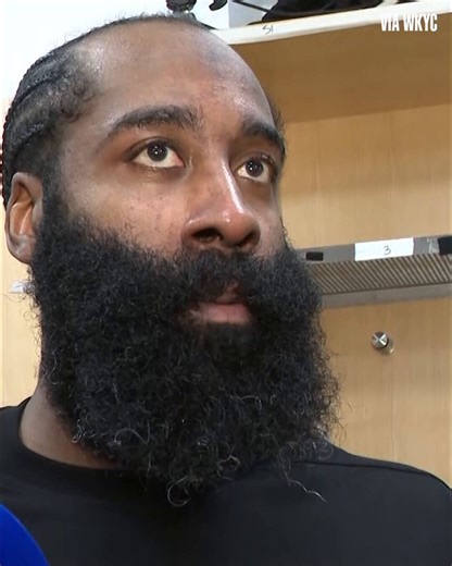 “He made some tough ones but we gotta do a better job as a team just because it’s not a one man job”- James Harden on the Cavs guarding Jalen Brunson