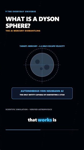 WHAT IS A DYSON SPHERE? (AND HOW AI BUILDS IT) #Shorts