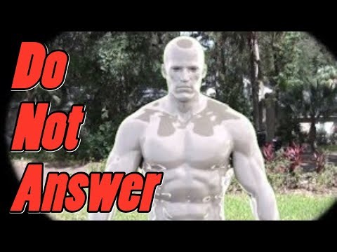 Terminator Metal Man 5000 comes to visit. Do Not Answer.