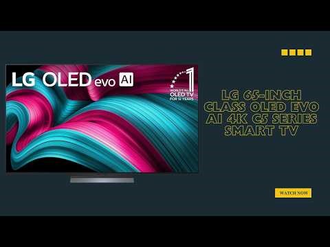 Cinematic Magic At Home — LG LG 65-Inch Class OLED evo AI 4K C5 Series Smart TV Smart TV — Review