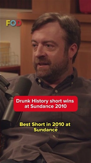 Drunk History episode wins “Best Short”