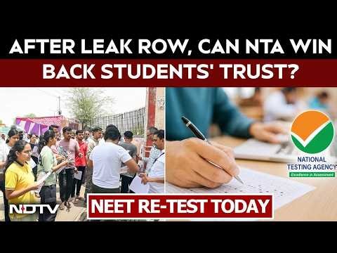 NEET Re-Exam 2026 LIVE | NEET Re-Test Today Under Tight Security, NTA Sends Message
