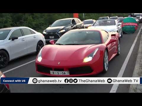 Supercar Spectacle Highlights: Ibrahim Mahama appearance, big cars and drifting action