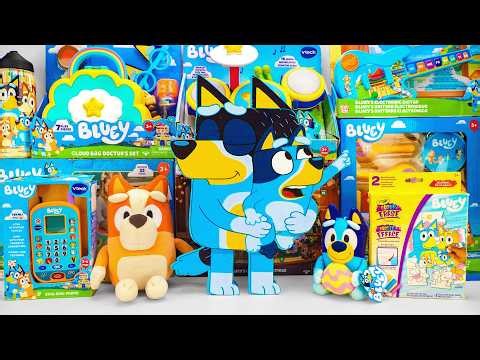 Bluey & Bingo Toy Collection Unboxing 💙 Mystery Bandit & Bluey Box | 97+ Minutes of Satisfying