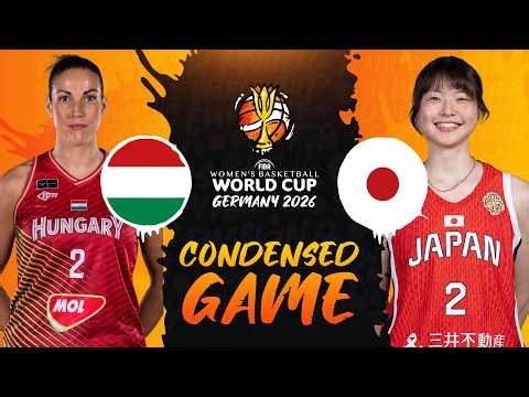 Qualif. to QF | Hungary 🇭🇺 v Japan 🇯🇵 | Extended Highlights | FIBA Women's Basketball World Cup 2026