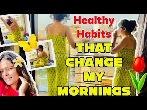 My Realistic Morning Routine🌷✨| Simple healthy Habits🧘🏻‍♀️ || Himanshi Awasthi || 