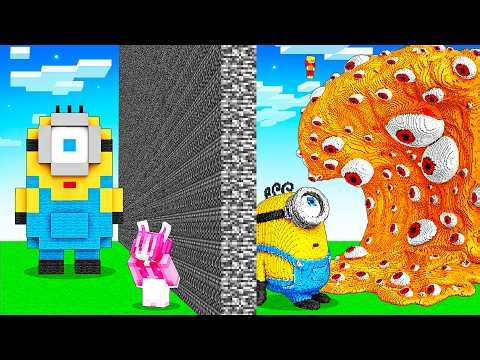 I Cheated With MINIONS & MONSTERS in Build Battle!