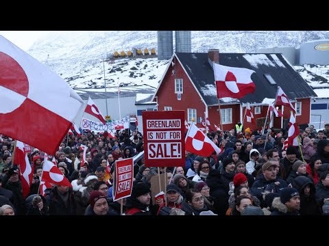 Greenlanders protest as Trump makes latest tariff threats against NATO allies