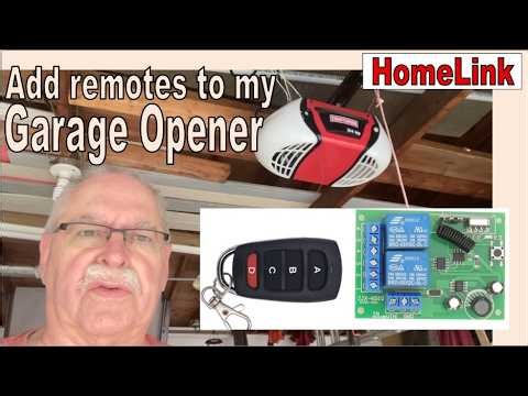Add new remote fobs to Garage Opener and program to Homelink on Lincoln