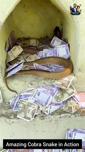 Amazing Cobra Snake in Action #snake #wildliferescue #cobra #wildlife #wildlifeentertainment