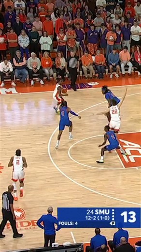 ON THE SECOND-CHANCE 😤😤😤 📺ESPNU | Clemson Men's Basketball