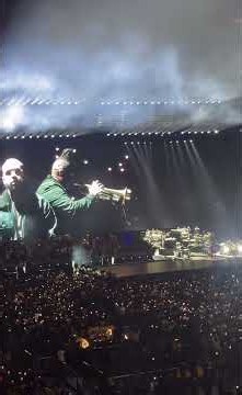 Blue Ivy plays piano for Jay Z as he performs “The Story of O.J.” at SoFi Stadium in LA tonight🤯🔥