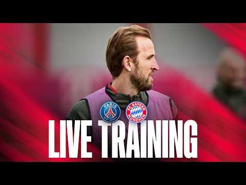 Das Abschlusstraining vor dem Auswärtsspiel bei Paris St. Germain 🏆 – Champions League