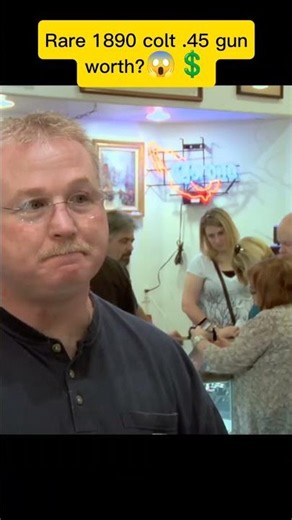 1890 colt .45 gun in pawn shop 😳 #pawnstars #viral #shortvideo #viralvideo #shorts