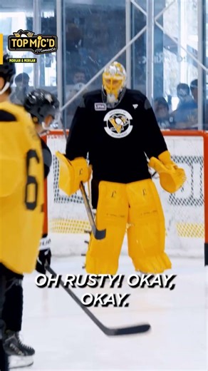 Mic'd Up Moment: Marc-Andre Fleury at Practice