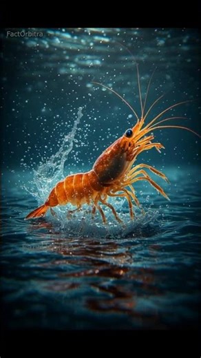 This Tiny Shrimp Shoots Like a Gun 😳#shortsfeed