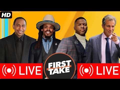 ESPN FIRST TAKE LIVE HD 03/23/2026 | GET UP LIVE - Stephen A. Smith and Cam Newton on sports today