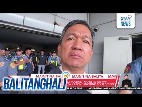 Retired Major Gen. Romeo Poquiz, inaresto ng PNP at CIDG sa NAIA... | Balitanghali
