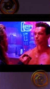 TERMINATOR 2 🔥 Arnold’s Epic Club Entry | Badass Moment 😎🤖 #movie #viralvideo #shorts