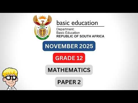 Grade 12 Maths Paper 2 2025 | November