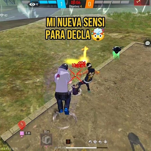 NEW SENSITIVITY FOR DECLA 🤯 #freefire