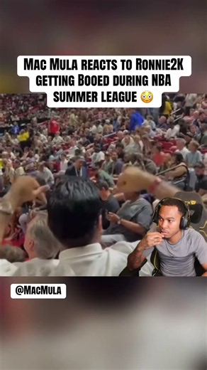 Nowhere Is Safe For Ronnie 2K! #macmula #viral #reaction #funny