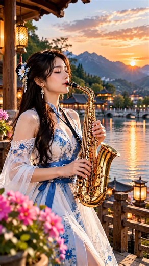 Chinese Cinematic Music Vibes 🎷✨ | Beautiful Instrumental Performance #Shorts
