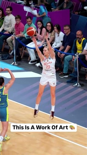 Watching this shot on repeat 😍 🔁 #EuroLeagueWomen