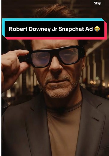 Robert Downey Jr Snapchat ad 😭#snapchat #snap #robertdowneyjr #rdj | robertdowneyjr