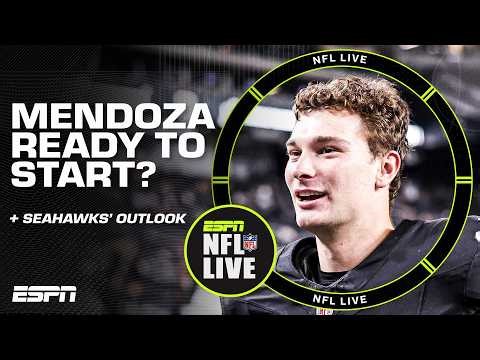 Is Fernando Mendoza ready to start Week 1 for the Raiders? 👀 + Seahawks' outlook | NFL Live