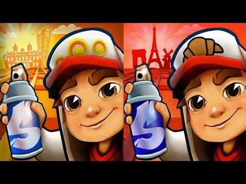 Subway Surfers: Monaco Racing 🆚 Paris 2021 Map Comparison Gameplay!