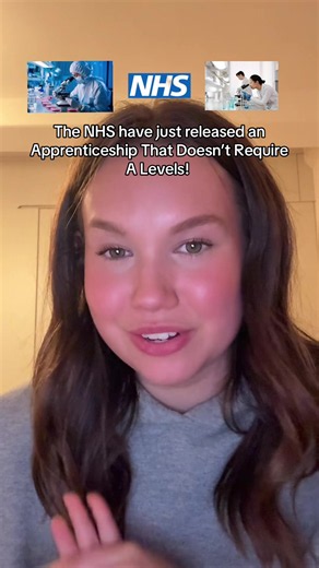 The NHS have just released an Apprenticeship That Doesn’t Require A Levels! #apprenticeships #apprenticeship #apprentice #apply #yr13