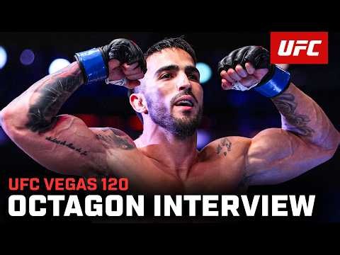 Yadier del Valle Octagon Interview | UFC Vegas 120