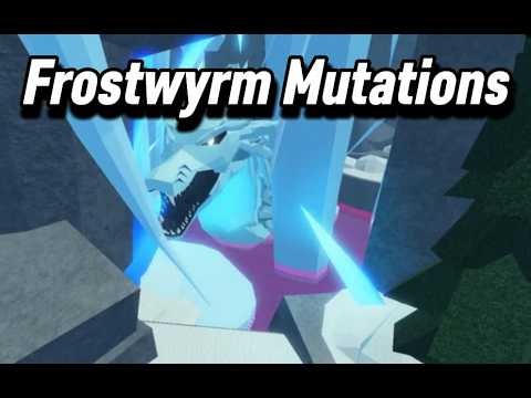 Catching Frostwyrm mutations in Roblox Fisch